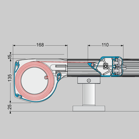 Ancona Schnitt Aufglas