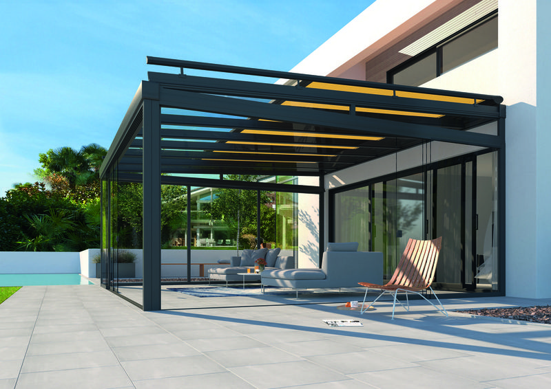 Wintergartenbeschattung